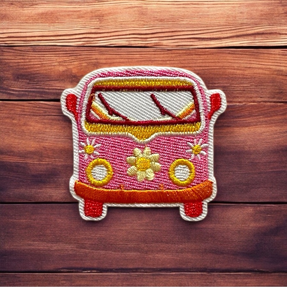 Embroidered Hippie Van Patch